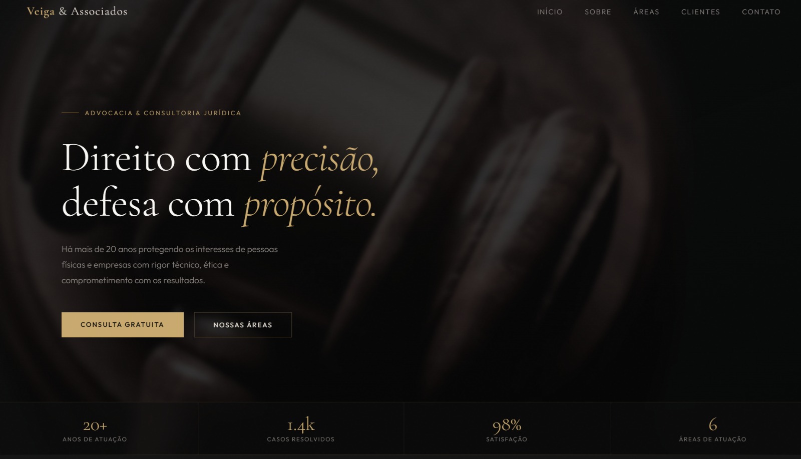 Landing Page Advocacia